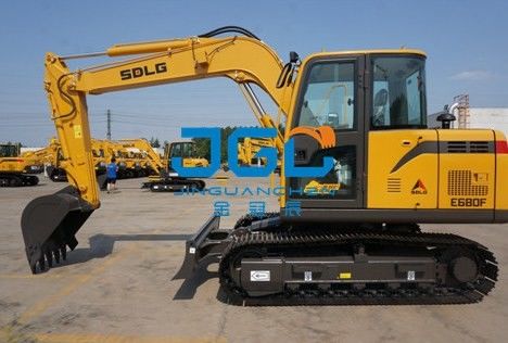 E680F 675F Excavator Front And Rear Windscreen Left And Right Window Glass