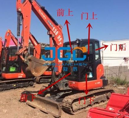 KX165-5 Excavator Front Gear Rear Block Left And Right Doors And Windows Upper And Lower Windshield