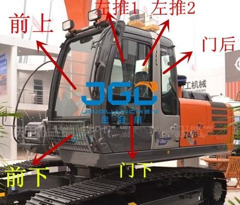 ZX360 210 240 200-3G Excavator Front And Rear Gears Left And Right Doors, Upper And Lower Windshields