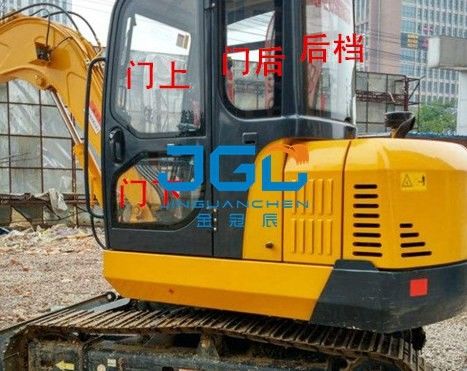 60V8 Excavator Front And Rear Windshield, Left And Right Doors And Windows