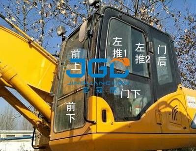 LG6225 Excavator Glass Doors And Windows Left And Right Front And Rear Windshield