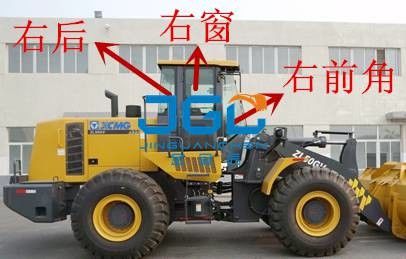 ZL50GV Loader Front Gear Rear Block Left And Right Doors And Windows Windshield