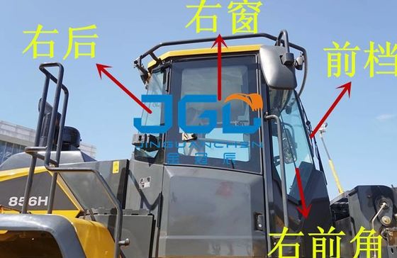 CLG856H Loader Front And Rear Doors And Windows Left And Right Corner Windshield