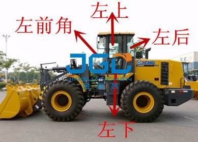 LW500D 550 600FV Loader Front Gear Rear Door Window Left And Right Windshield