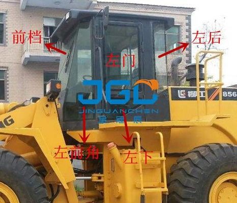 LG856 Loader Front Stop Rear Stop Left And Right Window Windscreen Corner Glass