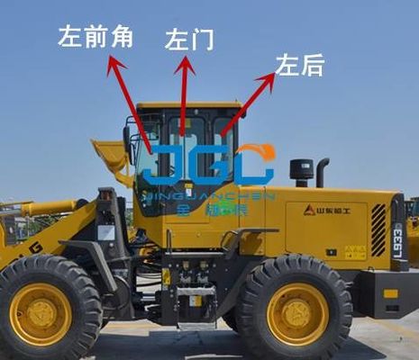 L933D Loader Front Stop Rear Stop Left And Right Window Side Corner Windshield