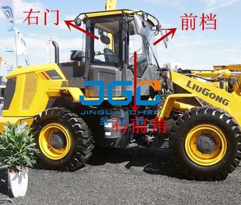 835H Loader Front And Rear Gears Left And Right Doors And Windows Windshield