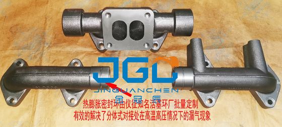 C9 E336D Engine Exhaust Manifold For 203-7775 2037775 Manifold Exhaust