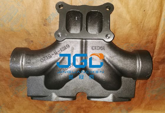 Premium Stainless Steel Excavator Exhaust System Exhaust Manifold 6151-11-5120