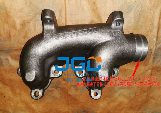Premium Stainless Steel Excavator Exhaust System Exhaust Manifold 6151-11-5130