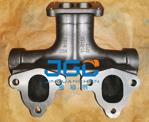 Excavator Engine Exhaust Manifold 6151-11-5110 6151-11-5140 6151-11-5130 For PC400-6