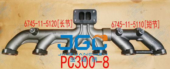 High Quality Diesel Engine For Komatsu 300-8 Exhaust Manifold 6745-11-5120+6745-11-5110