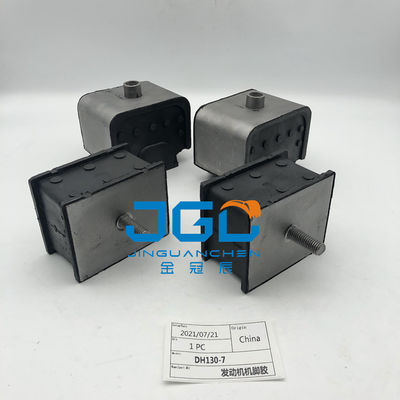 Excavator Parts Doosan Daewoo DH130-7 Engine Foot Rubber Shockproof Adhesive.