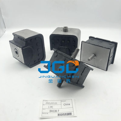 Excavator Parts Doosan Daewoo DH130-7 Engine Foot Rubber Shockproof Adhesive.