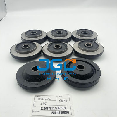 High-Quality E120B E312C E312B  E311 Engine Mount Rubber For Caterpillar Excavator Engine Cushion