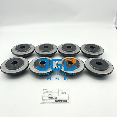 Excavator Engine Parts E200B E320 Engine Mount Rubber For Engine Front And Rear