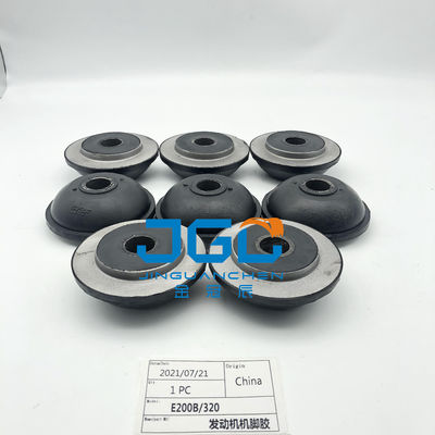 Excavator Engine Parts E200B E320 Engine Mount Rubber For Engine Front And Rear