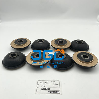 Excavator Engine Parts E200B E320 Engine Mount Rubber For Engine Front And Rear