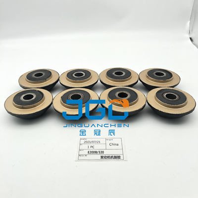 Excavator Engine Parts E200B E320 Engine Mount Rubber For Engine Front And Rear