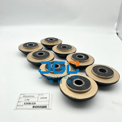 Excavator Engine Parts E200B E320 Engine Mount Rubber For Engine Front And Rear