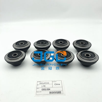 Excavator E303 E304 Diesel Engine Parts Rubber Support Cushion For S3L Engine Cushion