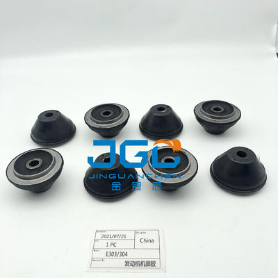 Excavator E303 E304 Diesel Engine Parts Rubber Support Cushion For S3L Engine Cushion