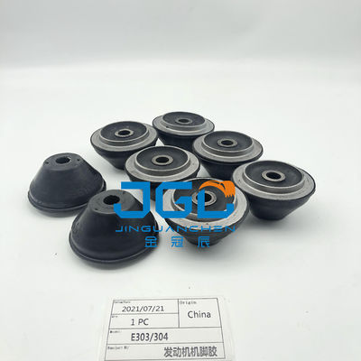 Excavator E303 E304 Diesel Engine Parts Rubber Support Cushion For S3L Engine Cushion