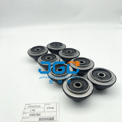 Excavator E303 E304 Diesel Engine Parts Rubber Support Cushion For S3L Engine Cushion