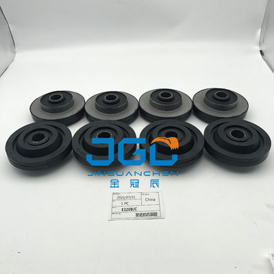 1099350 109-9350  Good Quality Suitable For Excavator Accessories Excavator Parts E320b E320c Black Engine Cushion