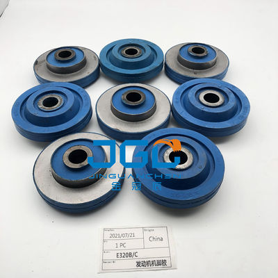 Suitable For Excavator Accessories Excavator Parts E320b E320c Black Engine Cushion