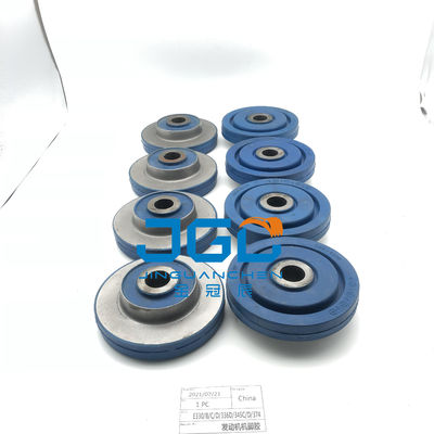 Accessories For Excavator Engine Mounting E330b E330c E330d E336D E345c E345D E374 Blue Engine Cushion