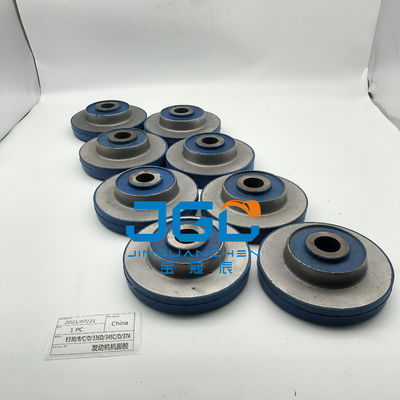 Accessories For Excavator Engine Mounting E330b E330c E330d E336D E345c E345D E374 Blue Engine Cushion