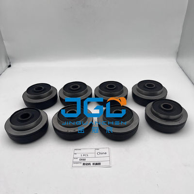 Good Quality Accessories For Excavator Engine Mounting Ex60 Black Engine Cushion
