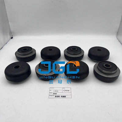 Good Quality Accessories For Excavator Engine Mounting Ex60 Black Engine Cushion