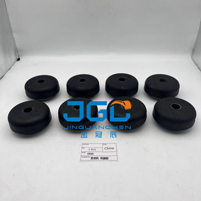 Good Quality Accessories For Excavator Engine Mounting Ex60 Black Engine Cushion