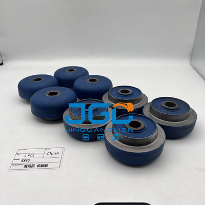 Good Quality Accessories For Excavator Engine Mounting Ex60 Black Engine Cushion