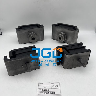 Hot Sales Excavator Engine Parts Rubber Mount For EX200-5 Engine Mountings Rear