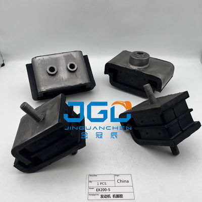Hot Sales Excavator Engine Parts Rubber Mount For EX200-5 Engine Mountings Rear