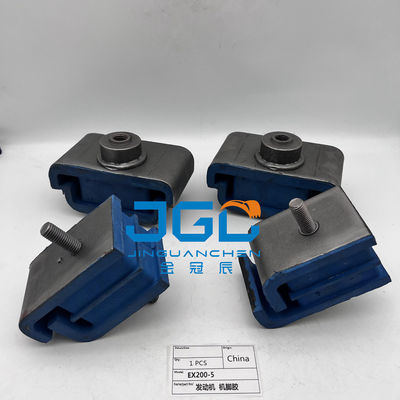 Hot Sales Excavator Engine Parts Rubber Mount For EX200-5 Engine Mountings Rear