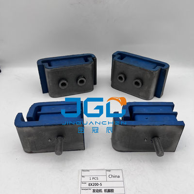 Hot Sales Excavator Engine Parts Rubber Mount For EX200-5 Engine Mountings Rear