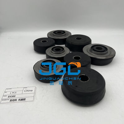 Good Quality Accessories For Excavator Engine Mounting Ex300 Black Engine Cushion