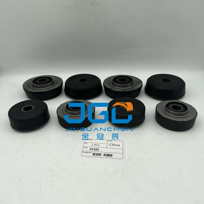 Good Quality Accessories For Excavator Engine Mounting Ex300 Black Engine Cushion