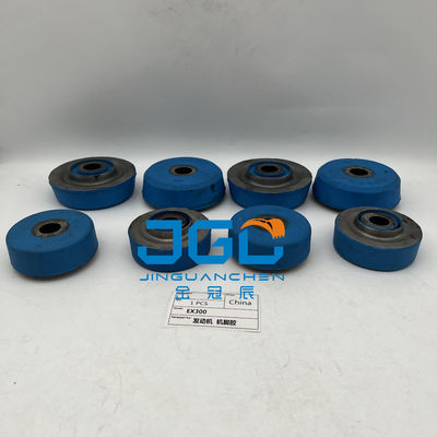 Good Quality Accessories For Excavator Engine Mounting Ex300 Black Engine Cushion