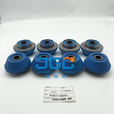 Excavator PC60-7 Diesel Engine Support Cushion For 4D102 Engine Cushion