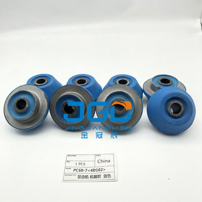 Excavator PC60-7 Diesel Engine Support Cushion For 4D102 Engine Cushion