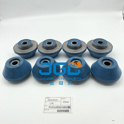 High Quality Engine Mounting Engine Systems Parts Mounting Rubber Cushion Feet Bumper For PC120-6 4D120 PC138US Excavato