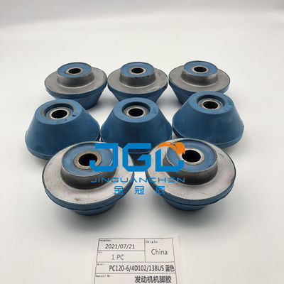 High Quality Engine Mounting Engine Systems Parts Mounting Rubber Cushion Feet Bumper For PC120-6 4D120 PC138US Excavato
