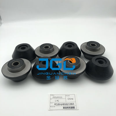 Engine Mounting Engine Systems Parts Mounting Rubber Cushion Feet Bumper For PC120-6 4D120 PC138US Excavato