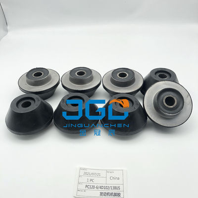 Engine Mounting Engine Systems Parts Mounting Rubber Cushion Feet Bumper For PC120-6 4D120 PC138US Excavato