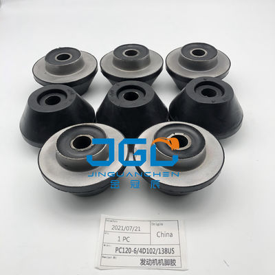 Engine Mounting Engine Systems Parts Mounting Rubber Cushion Feet Bumper For PC120-6 4D120 PC138US Excavato